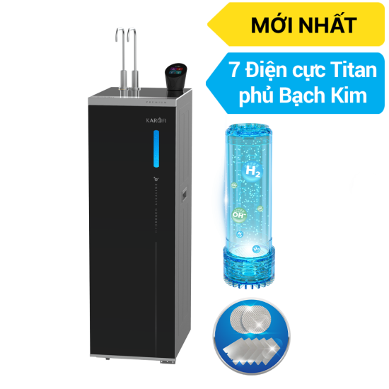 Máy lọc nước nóng lạnh Hydro- ion kiềm Karofi KAE-S88 Promax